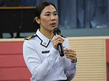 วันที่ 22 มกราคม 2561 ได้รับเกียรติจาก
เรืออากาศเอกหญิง ดร.ณีรนุช กล่อมดี
บรรยายรายวิชาศึกษาทั่วไป หัวข้อ
“พลังในตัวตน พลังในกีฬา ” เวลา 11.00 -
14.00 น. ณ หอประชุมสุนันทานุสรณ์