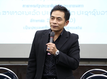 January 27th, 2018 honored by Dr.
Nitinan Phanthawee lectured in General
Education in topic of “ Laos LPD
Economics”