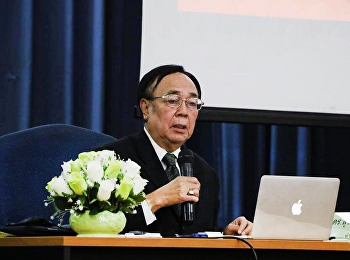 วันที่ 15 มีนาคม 2561 ได้รับเกียรติจาก
ดร.สมชาย สังข์เกษม
บรรยายรายวิชาศึกษาทั่วไป หัวข้อ “
สังคมไทยกับเทคโนโลยี”