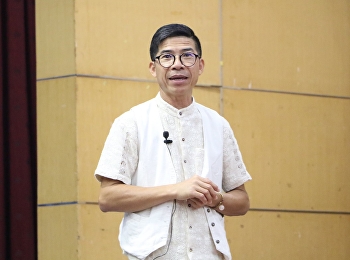 วันที่ 22 มีนาคม 2561 ได้รับเกียรติจาก
ดร.กัมปนาท บัวฮมบุรา พร้อมคณะ
บรรยายรายวิชาศึกษาทั่วไป หัวข้อ “
ทักษะชีวิตฯ ศตวรรษที่ 21 ”