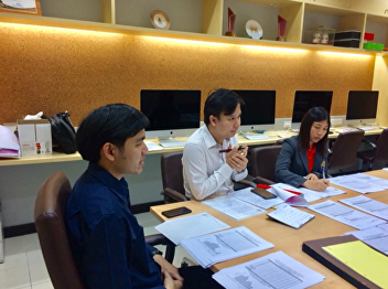 General Education examination
preparation meeting, 2nd semester of
2017 for the University and 4 education
centers.