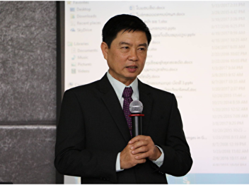 January 25th, 2018 honored by
Association Professor Dr. Somchit
Suksawad lectured in General Education
class in topic of “Society Lifestyle
Transaction and Food of Laos”