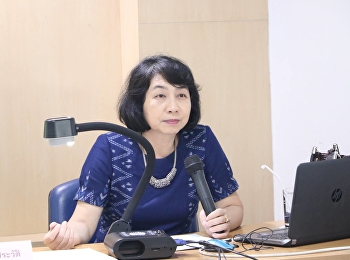 วันที่ 31 พฤษภาคม 2561 ได้รับเกียรติจาก
รองศาสตราจารย์สุวัฒนา เลี่ยมประวัติ
บรรยายรายวิชาศึกษาทั่วไป หัวข้อ
“การใช้ภาษาในงานวิชาการ”