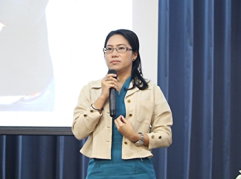 วันที่ 1 มิถุนายน 2561 ได้รับเกียรติจาก
ดร.เลิศจัณฑา สีเหลืองสวัสดิ์
บรรยายรายวิชาศึกษาทั่วไป หัวข้อ
“วิทยาศาสตร์และเทคโนโลยีเพื่อพัฒนาคุณภาพชีวิต”