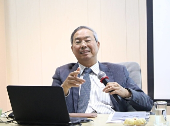 วันที่ 1 มิถุนายน 2561 ได้รับเกียรติจาก
ท่านผู้พิพากษาประทีป เฉลิมภัทรกุล
บรรยายรายวิชาศึกษาทั่วไป หัวข้อ
“กฎหมายและประชาธิปไตย”