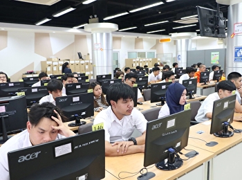 บรรยากาศสอบกลางภาคเรียนที่ 3 /2560
(SUMMER) หมวดรายวิชาศึกษาทั่วไป
ซึ่งมีกำหนดสอบระหว่างวันที่ 4 - 12
มิถุนายน 2561