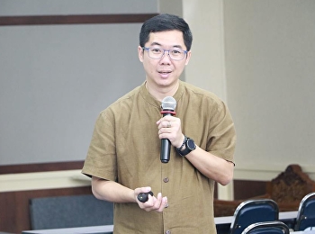 วันที่ 31 สิงหาคม 2561
สำนักวิชาการศึกษาทั่วไปฯ
ได้รับเกียรติจาก ผู้ช่วยศาสตราจารย์
ดร.บรรพต พิจิตรกำเนิด บรรยายหัวข้อ
“การตีความสารสนเทศ”