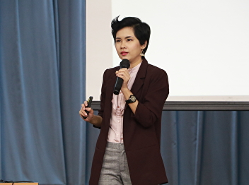 วันที่ 10 กันยายน 2561
สำนักวิชาการศึกษาทั่วไปฯ
ได้รับเกียรติจาก คุณลดาวัลย์ สมศรี
บรรยายในรายวิชา GEL1103
ภาษาอังกฤษเพื่อการสื่อสารและทักษะการเรียน