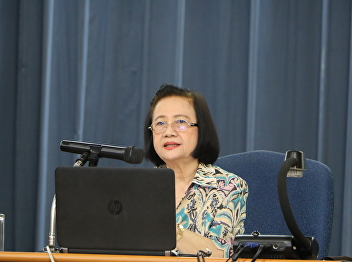 GE honored by teacher Churairat
Laksanasiri lectured in General
Education class in topic of “Official
Letter”