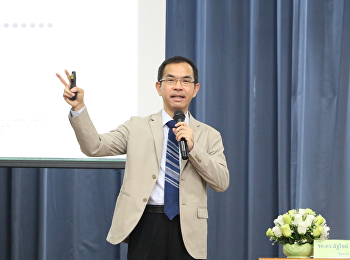 สำนักวิชาการศึกษาทั่วไปและนวัตกรรมการเรียนรู้อิเล็กทรอนิกส์
จัดบรรยายรายวิชาศึกษาทั่วไป
โดยได้รับเกียรติจาก รองศาสตราจารย์
ดร.ฉัฐไชย์ ลีนาวงศ์
บรรยายในรายวิชาศึกษาทั่วไป