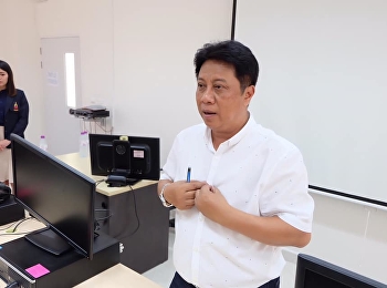 ผู้อำนวยการสำนัก
พร้อมด้วยบุคลากรสำนักวิชาการศึกษาทั่วไปฯ
เข้าตรวจเยี่ยมการจัดการเรียนการสอนวิชาศึกษาทั่วไป
ศูนย์การศึกษาจังหวัดระนอง