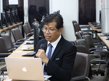 บุคลากรสำนักวิชาการศึกษาทั่วไปฯ (จีอี)
เข้าร่วมการอบรม
“โครงการอบรมเพื่อพัฒนาศักยภาพผู้ช่วยสอนและบุคลากรด้านเทคโนโลยี”