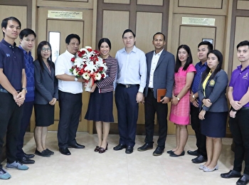 General Education Office (GE) joins the
blessing of birthday, Vice President for
Suan Sunandha Administration.