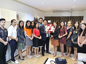 Faculty of Management and Personnel,
Office of General Education, Suan
Sunandha Rajabhat University
Congratulations to Dr. Preecha
Phongpheng.