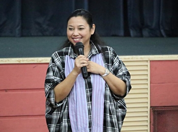 จัดบรรยายรายวิชาศึกษาทั่วไป
ในวิชาสุนทรียภาพกับชีวิต
โดยได้รับเกียรติจาก อาจารย์ยุพิน
กุลนิตย์ และคณะ