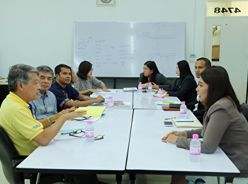 GE on Tour พบวิทยาลัยสถาปัตยกรรมศาสตร์
เพื่อเตรียมความพร้อมและชี้แจงแนวทางการบริหารจัดการหมวดวิชาศึกษาทั่วไป
ประจำปีการศึกษา 2562