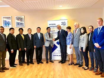 Ge Suan Sunandha attended a visit to
czestochowa University of Technology,
Poland.