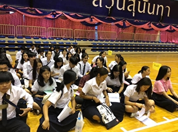 บรรยากาศการรับ Tablet ปี 62