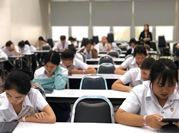 บรรยากาศการสอบรายวิชาศึกษาทั่วไปฯ
กลางภาคเรียนเรียนที่ 1/2562