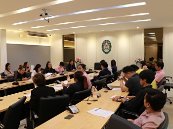 จีอีสวนสุนันทา
จัดประชุมเตรียมความพร้อมในการจัดสอบปลายภาคเรียน
1/2562