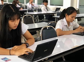 บรรยากาศการสอบรายวิชาศึกษาทั่วไปฯ
ปลายภาคเรียนเรียนที่ 1/2562