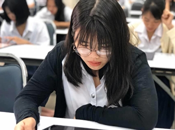 บรรยากาศการสอบรายวิชาศึกษาทั่วไปฯ
ปลายภาคเรียนเรียนที่ 1/2562