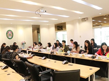 The Office of General Education and
Innovative Electronic Learning (GE),
Suan Sunandha Rajabhat University held
the meeting of Academic committee
meeting of The Office of General
Education and Innovative Electronic
Learning 5th.