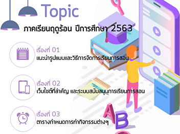 Instructional model General Education
Course (Online) Summer Semester Academic
Year 2020