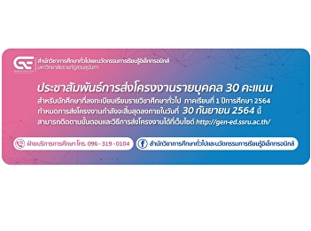 Public relations for individual project
submission 30 points