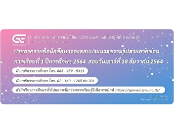 Announcement of the list of students who
reserve the knowledge processing exam
for the first semester of the academic
year 2021