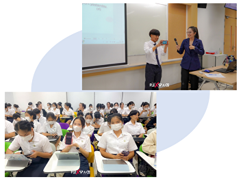 See you again, nurses. The atmosphere of
the GEN-ED classroom, how fun it is to
study. let the picture tell the story