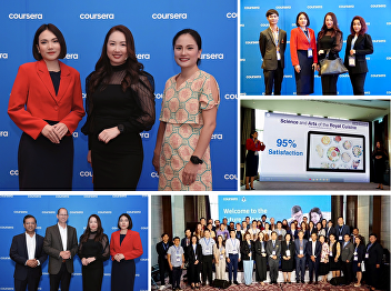 Dr. Martusorn Khaengkhan (Director,
Office of General Education and
Innovative Electronic Learning)
Attending the “Future of Learning and
Work in Thailand”