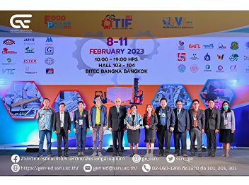 Management team of GE participated in
the opening ceremony and gave a lecture
on the topic of Mega Trends 2023 at the
technology show. automatic machine
packaging machinery Complete solution
for warehouse management and logistics
Thailand Industrial Fair