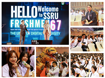 Pictures of the atmosphere of new
student orientation Academic year 2024