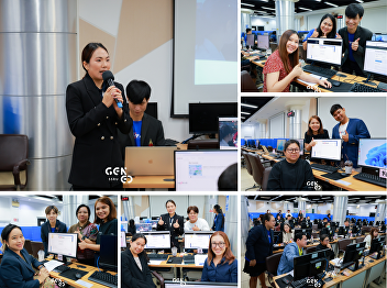 Gen Ed SSRU and instructors jointly
prepare for teaching and learning on the
FlexSpace system for the 1st semester of
academic year 2024.