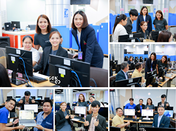 Gen Ed SSRU and instructors jointly
prepare for teaching and learning on the
FlexSpace system for the 1st semester of
academic year 2024.