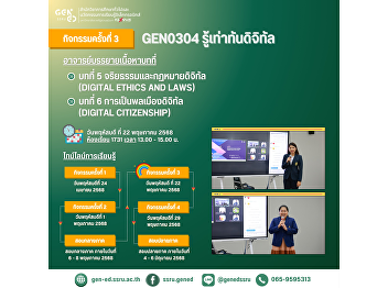 Classroom Atmosphere of Gen-Ed Summer
Semester, Academic Year 2024 Thursday,
May 22, 2025