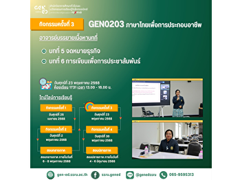 Classroom Atmosphere of Gen-Ed Summer
Semester, Academic Year 2024 Friday, May
23, 2025