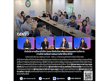 The Office of General Education and
Innovative Electronic Learning Holds a
Collaborative Meeting with the College
of Innovation and Management on General
Education Course Management Tuesday,
August 5, 2025 | 1:30 PM – 4:00 PM |
Meeting Room 3422, Office