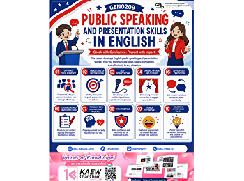 GEN0209 Public Speaking and Presentation
Skills in English